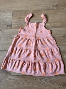 Toddler girls orange summer dress age 2-3yrs - Picture 1 of 2