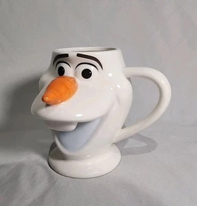 Disney Olaf Frozen II Ceramic 3D Coffee Mug 12 oz Displayed Only Label Intact! - Picture 1 of 7