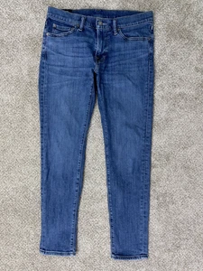 Abercrombie Fitch Jeans Men's 31x30 True 32x28 Blue Felix Super Slim Stretch - Picture 1 of 13