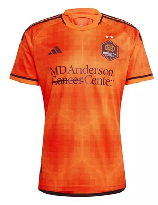 New Adidas Houston Dynamo 23/24 Authentic Home Jersey Orange HI1887 Men’s M $150 - Изображение 1 из 4