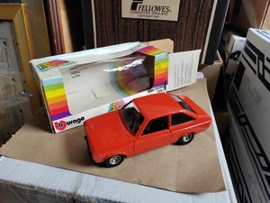 1/24 Boxed Model Vintage Bburago Ford Escort MK2  - Picture 1 of 6