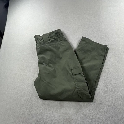 Pantalones Eddie Bauer Mujer 16 Verde First Ascent Ripstop Carga Senderismo Elastizados Foto 1 de 4