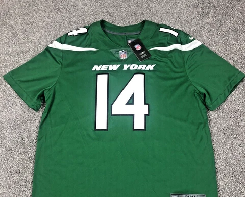 Nike NFL New York Jets SAM DARNOLD #14 Limited Home Jersey Green Size M $120 Cover