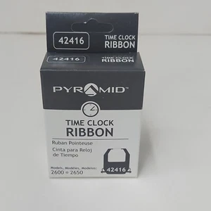 Pyramid 42416 Time Clock Ribbon 2600/2650. LOT OF 4. - Picture 1 of 7