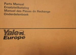 Catálogo de piezas de repuesto Yale Europe - GP 20-30 RF - GB D FR NL - 504250737D - Imagen 1 de 3
