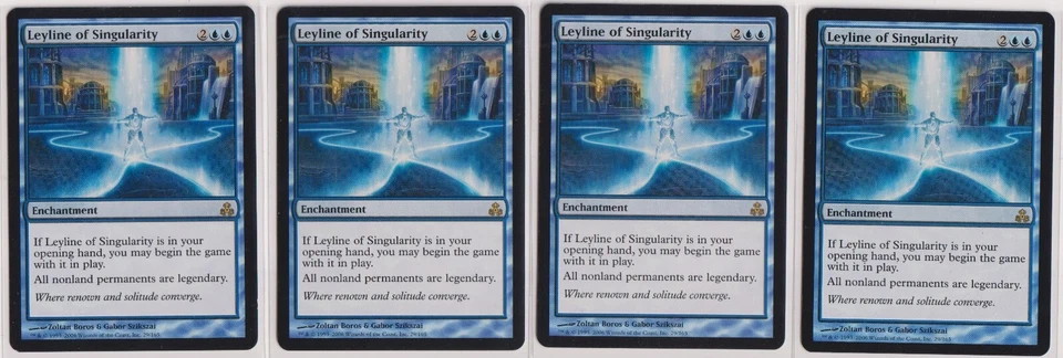 Magic: The Gathering Leyline of Singularity Guildpact Non Foil Rare x4  - Image 1 of 1