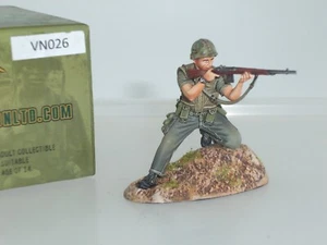 FIRST LEGION VN026 GUERRA DE VIETNAM USMC CUERPO DE MARINES DE ESTADOS UNIDOS ARRODILLADO DISPARO M14 RIFLE - Imagen 1 de 2