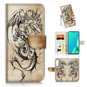 ( For Samsung S22 ) Wallet Flip Case Cover AJ23911 Drake Dragon - Picture 1 of 7