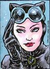  Carte croquis Catwoman (2,5""x3. 5") bande dessinée par David Lee - TramaStudio 🙂