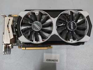 MSI GTX 960 2GD5T OC Graphics Card - Used, Scratched, No Accessories - Bild 1 von 11