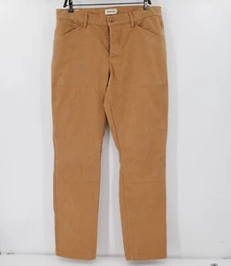 Taylor Stitch Pants Mens 35 L33.5 Chore Double Knee Boss Duck Canvas Hemp Blend - Picture 1 of 15
