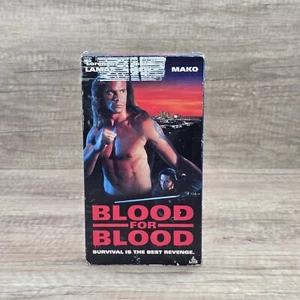 Blood For Blood (VHS) Lorenzo Lamas, James Lew, Mako - Picture 1 of 6