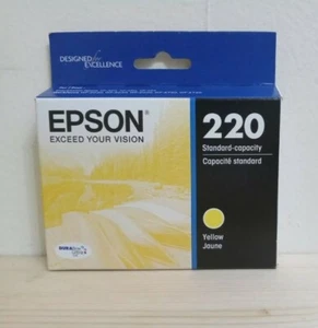 Epson 220 (T220420) Durabrite Ultra Yellow Tinte Brandneu 2023 GELB 220 - Bild 1 von 1