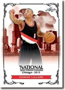 25-Count 2013 Leaf DAMIAN LILLARD National Exclusive NSCC ROOKIES - Picture 1 of 1