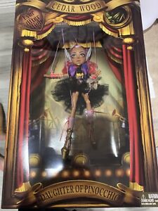 SDCC 2016 Exclusive Cedar Wood Daughter of Pinocchio Ever After High Doll *New*
