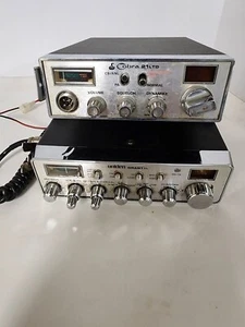 Uniden Grant XL + Cobra 21LTD - CBs - s'allume mais NON TESTÉ / pièces / restauration B2 - Photo 1/1