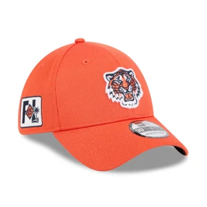 Cappello Berretto Uomo Flex Fit Detroit Tigers New Era 2025 Primavera Allenamento 39THIRTY - Foto 1 di 9