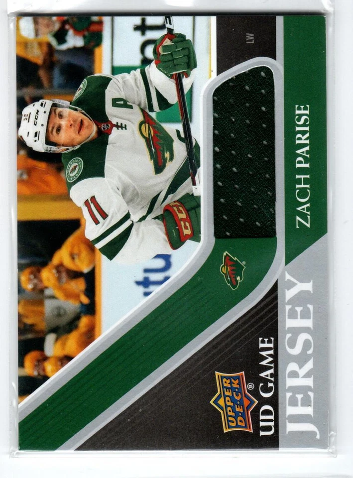 2020-21 Upper Deck Game Jerseys #GJZP Zach Parise - Image 1 of 1
