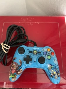 Skylanders Power A Mini Wired Xbox 360 Blue Controller Works great.... RARE - Picture 1 of 6
