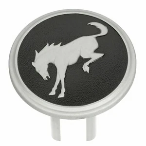 OEM 2021 Ford Bronco Sport Genuine 2" Tow Hitch Chrome Plug Cover w/ Bronco Logo - Picture 1 of 5