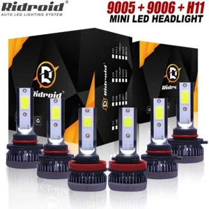 Bombillas LED altas y bajas niebla para Toyota Corolla 2009-2014 2015 2015 - Imagen 1 de 23