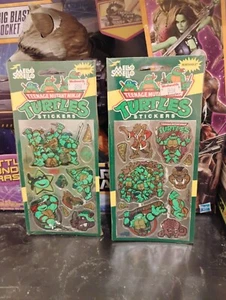 Hojas de pegatinas Teenage Mutant Ninja Turtles (Woolworths). Juego de 2. - Imagen 1 de 2