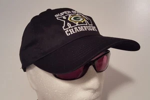 NFL Green Bay Packers Super Bowl XLV Champions Adjustable Black Hat Cap  - Bild 1 von 2