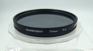 Quantaray 77mm P.L. Lens Filter Thick Rim w/ Acrylic Case 0527-2 - Picture 1 of 3