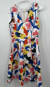 J. Crew A-Line Morning Floral Dress Size 00 - Picture 1 of 6