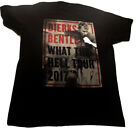 ~DIERKS BENTLEY~”What The Hell Concert Tour T-SHIRT”Black T-shirt~ Size Large~