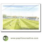 Poster Print of Cornish Pirates Rugby Football Club - The Mennaye Field A3