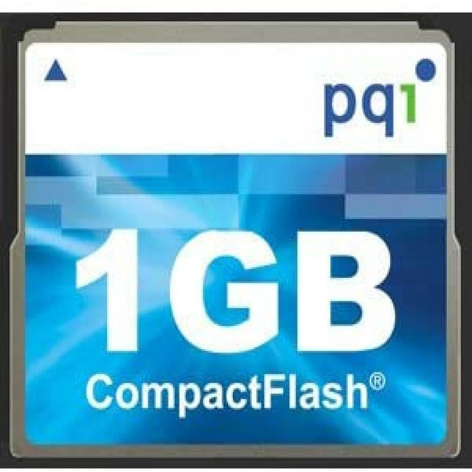 PQI Corporation 1GB CompactFlash Card (AC16-1030-0101) - Image 1 of 1