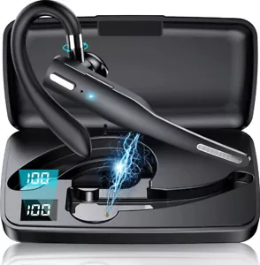 Trucker Wireless Bluetooth Ohrhörer Headset Dual Mikro Ohrhörer Geräuschunterdrückung - Bild 1 von 11