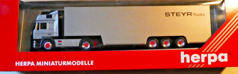 Herpa 144018 H0 Steyr NSK HD Ko-Sz " Steyr Camions " Neuf Emballage D'Origine - Photo 1/2