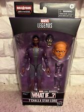 Hasbro Marvel Legends What If   T   challa Star Lord The Watcher BAF Figure
