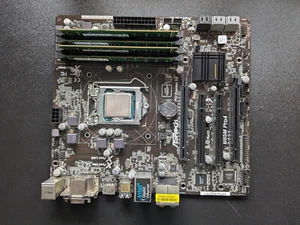 Combo LGA1150: Procesador Xeon 1271v3 + Placa base Asrock B85M Pro 4 + 16G DDR3 - Imagen 1 de 8