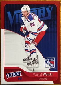 2011-12 Upper Deck Victory Red Wojtek Wolski #128 New York Rangers - Picture 1 of 2