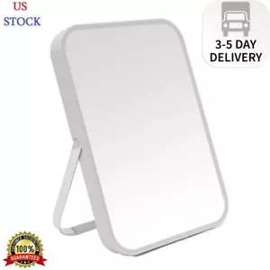 YEAKE Table Desk Vanity Makeup Mirror,8-Inch Portable Folding Mirror with Metal - Picture 1 of 8