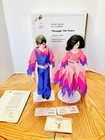 Donnie And Marie Osmond 1998 Fine Porcelain Dolls Set Complete W/ Papers & Box