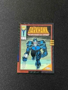 2024 Topps Chrome Marvel Darkhawk #7 #MN-8 Marvel 90s Black Wave Refractor /10 - Picture 1 of 2