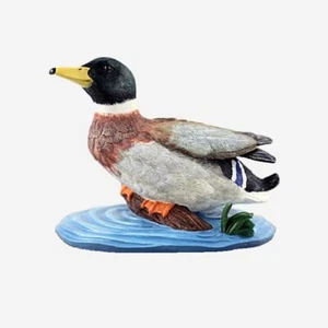 LAST ONE - New, Mallard Duck Figurine 4" Bird by Conversation Concepts BF43 - Picture 1 of 1