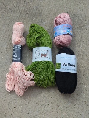 Elsebeth Lavold Silky Wool , Cotton Classic, Willow And Dale Garn Lot Of 4 - Image 1 of 4