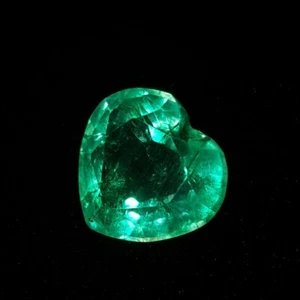 8.67 Ct Natural Green Emerald Colombia Loose Gemstone Certified Emerald Gems - Picture 1 of 9