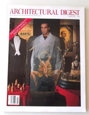 Vintage "Architectural Digest " March 1995 - Image 1 of 2