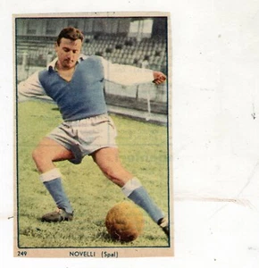 FIGURINA CALCIATORI da ritaglio SPAL NOVELLI NR 249 X album s.e.s.s.1959-60 - Picture 1 of 1