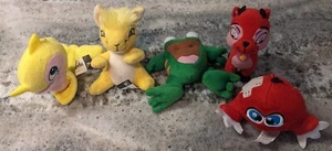 Lot of 5 Vintage McDonald's Neopets Plush Happy Meal Toys Ixi Flotsam Kyrii - Picture 1 of 4