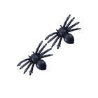  100 Pcs Halloween Spider Stone Skull Beads Bow Nail Charms Decore Toy Variety