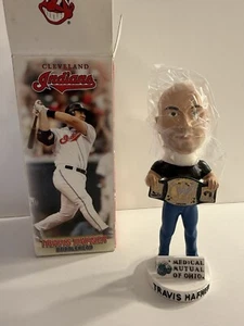 2007 Cleveland Indians Travis Hafner SGA Bobblehead w/ Box WWE w/ Belt - Picture 1 of 9