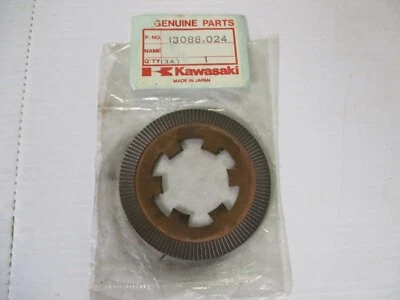 KAWASAKI MINI TRAIL MT1 KV75 KV 75 EMBRAGUE PLACA DE FRICCIÓN OEM NOS 13088-024 Foto 1 de 2