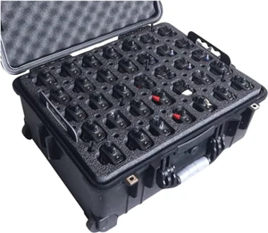 Case Club Case Fits 35 Motorola R2 / CP200 / XPR 3500E Two-Way Radios in Pre-Cut - Picture 1 of 12